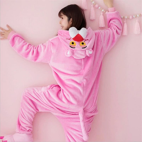 Pyjama panthère rose